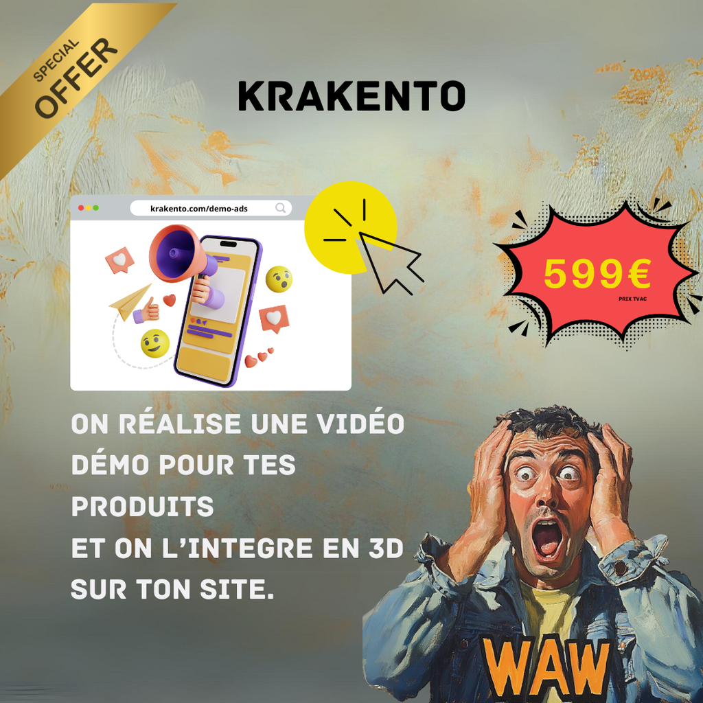 OFFRE SPÉCIALE VIDEO 20S